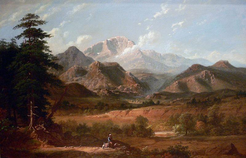 George Caleb Bingham View of Pikes Peak Germany oil painting art